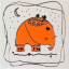 Плитка декоративна АТЕМ Orly Elephant OR 200х200 мм Чернігів