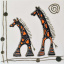 Плитка декоративная АТЕМ Orly Giraffe W 200х200 мм Киев