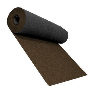 Розжолобковий килим Shinglas 3,4 мм 1х10 м темно-коричневий