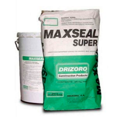Проникаюча гідроізоляція Drizoro MAXSEAL SUPER 25 кг сіра Вінниця