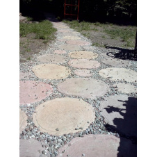 Декоративный пенек 200x200x50 мм