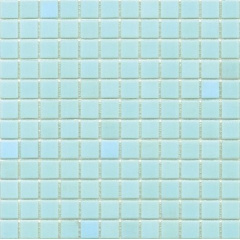 Мозаика гладкая стеклянная на бумаге Eco-mosaic NA 301 327x327 мм Луцк