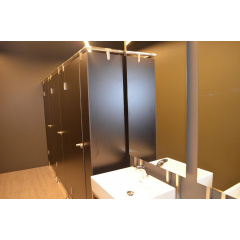 Сантехническая перегородка Века Буд Премиум 2000х1200х900 мм для туалета с дверью Ровно