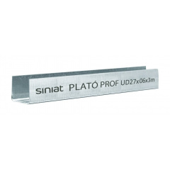 Профиль SINIAT PLATO Prof UD металлический 27x3000x0,45 мм Линовица