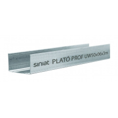 Профиль SINIAT PLATO Prof UW металлический 100х3000x0,55 мм Черкассы