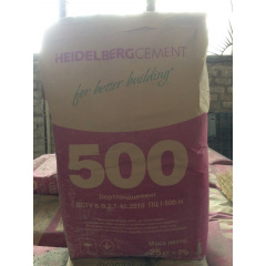 Цемент Хайдельберг пц I-500 д 0 25 кг Запоріжжя