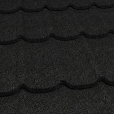 Фото - Композитная черепица Gerard Diamant 1260х400 мм charcoal Композитная черепица Gerard Diamant 1260х400 мм charcoal