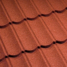 Фото - Композитная черепица Metrotile 1330x410 мм red Композитная черепица Metrotile 1330x410 мм red