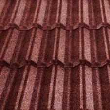 Фото - Композитная черепица Metrotile Classic 1300x410 мм bourgogne Композитная черепица Metrotile Classic 1300x410 мм bourgogne