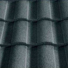 Композитная черепица Metrotile Roman 1280x410 мм charcoal