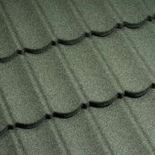 Фото - Композитная черепица Metrotile 1330x410 мм greenstone Композитная черепица Metrotile 1330x410 мм greenstone