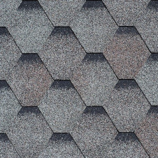 Фото - Бітумна черепиця IKO Superglass™ HEX Ultra 318х1000 мм 26 Chapel Grey Ultra Бітумна черепиця IKO Superglass™ HEX Ultra 318х1000 мм 26 Chapel Grey Ultra