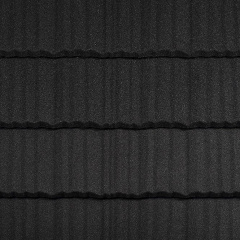 Композитна черепиця Metrotile Shake 1325x415 мм Coal Black Київ