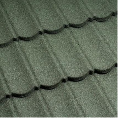 Композитная черепица Metrotile 1330x410 мм greenstone Ворожба