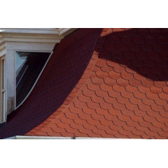 Битумная черепица IKO BiberShield 336х1000 мм 10 Tile Red Южноукраинск