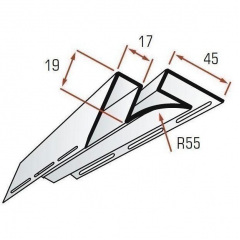 Угол внутренний Альта-Профиль Alta-Siding 3050 мм белый Запорожье