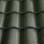 Композитная черепица Metrotile Roman 1280x410 мм Mossgreen Косов
