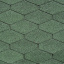 Битумная черепица IKO DiamantShield 284х1000 мм 04 Forest Green Червоноград