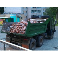 Вывоз строительного мусора Камазом Киев