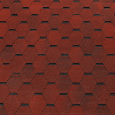 Фото - Битумная черепица Tegola Top Shingle Smalto 3 м2 красный Битумная черепица Tegola Top Shingle Smalto 3 м2 красный