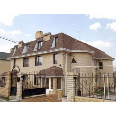 Битумная черепица Tegola Top Shingle Futuro 3 м2 коричневый Винница