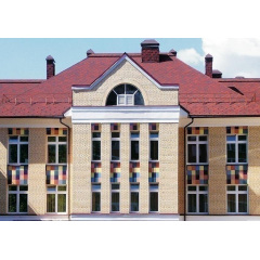 Битумная черепица Tegola Super Traditional 1000х340 мм красный гранит Дзензелевка