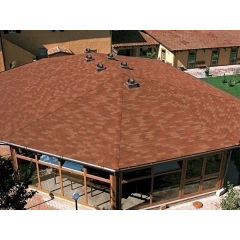 Бітумна черепиця Tegola Top Shingle Vintage 3 м2 червоний Ковель
