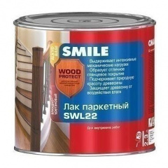 Лак паркетний SMILE SWL-22 глянцевий 2,3 л Одеса