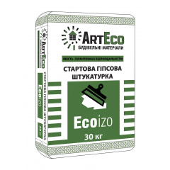 Стартовая шпаклевка ArtEco Ecoizo 25 кг белый Киев