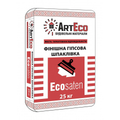 Финишная шпаклевка ArtEco Ecosaten 25 кг белый Одесса