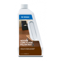Поліроль для паркету Dr. Schutz Wood & Cork Floor Polish Mat матова 0,75 л Луцьк