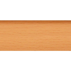 Плінтус-короб TIS з прогумованими краями 56х18 мм 2,5 м бук Запоріжжя