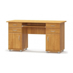 Письменный стол Мебель-Сервис 2-тумбовый МДФ 695х1385х635 мм ольха Ужгород
