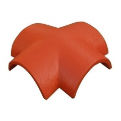 З'єднувач чотирьох ребер ONDO TERRACOTTA 385х385 мм теракотовий Веселе