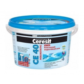 Затирка для швов Ceresit СЕ 40 Aquastatic 2 кг абрикосовый