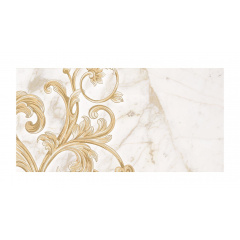 Декор для плитки Golden Tile Saint Laurent №3 300х600 мм белый Днепр