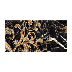 Декор для плитки Golden Tile Saint Laurent №3 300х600 мм чорний Черкаси