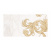 Декор для плитки Golden Tile Saint Laurent №2 300х600 мм белый
