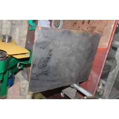 Металлическая пластина 30x25 см 3 мм под бойлер Киев