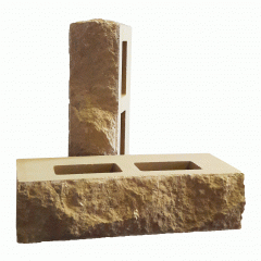 Кирпич облицовочный РуБелЭко Дикий камень пустотелый 230х100х65 мм песчаник (КСПБ2) Киев