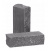 Кирпич облицовочный РуБелЭко Дикий камень полнотелый 230х100х65 мм графит (КСЛБ6)