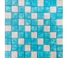 Мозаїка VIVACER MIX BLUE, 30х30 см