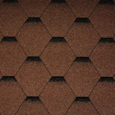 Фото - Битумная черепица Icopal Plano Optima 1000х317 мм коричневая Битумная черепица Icopal Plano Optima 1000х317 мм коричневая