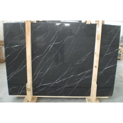 Мармур TOROS BLACK 30 мм чорний сляб Житомир
