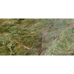 Мармур Bidasar Green Зелений з коричневими прожилками Луцьк