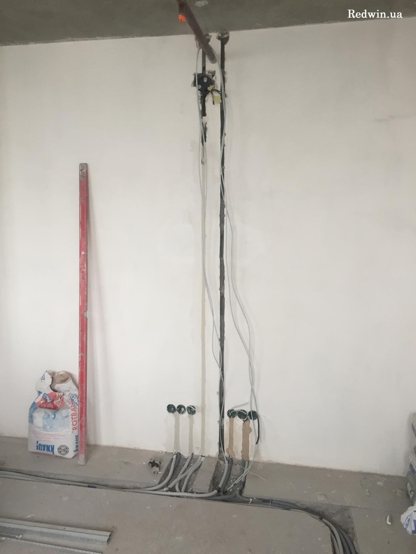 Проведение эл.проводки в квартире от Редвин Груп