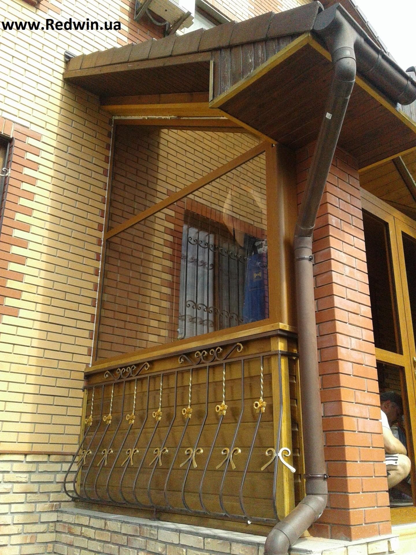 Остекление веранды алюминием от Редвин Груп