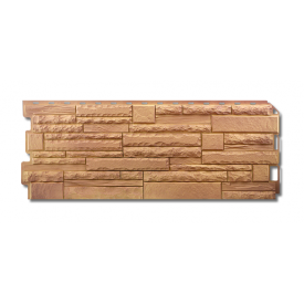 Фасадная панель Альта-Профиль Скалистый камень 1170х450х20 мм Памир
