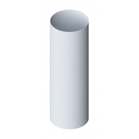 Труба водосточная Альта-Профиль Стандарт 74 мм 3 м белый