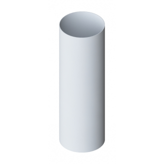 Труба водосточная Альта-Профиль Стандарт 74 мм 3 м белый